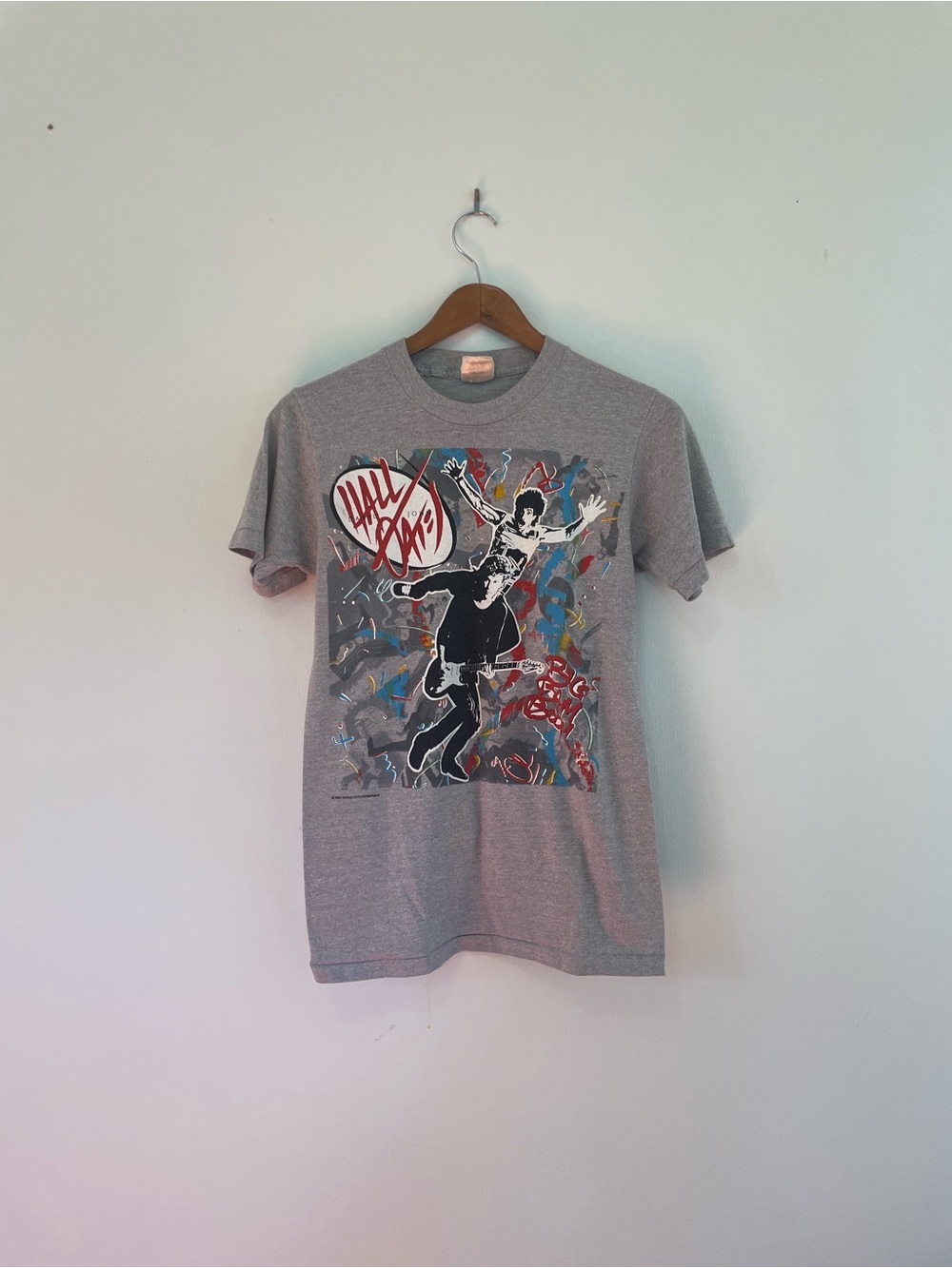 Vintage Darryl Hall and John Oates Band Shirt 1985 Tour Tee
